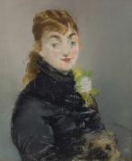 Edouard Manet Mery Laurent au carlin painting